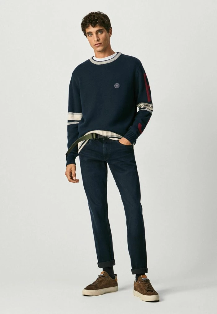 Pepe Jeans DAVID - Pullover - Dark Blue 2 Pepe Jeans DAVID - Pullover - Dark Blue – Image 2