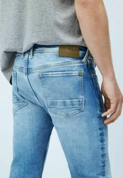 Pepe Jeans Jean Slim - Denim -Pepe Jeans Soldes Magasin 674cc3314b0b41b28d53ab322fb306e5