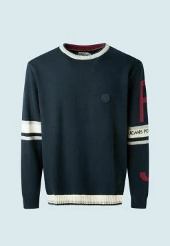 Pepe Jeans DAVID - Pullover - Dark Blue 9 Pepe Jeans DAVID - Pullover - Dark Blue -Pepe Jeans Soldes Magasin 67957fa84be5450f839fb75af2325f00