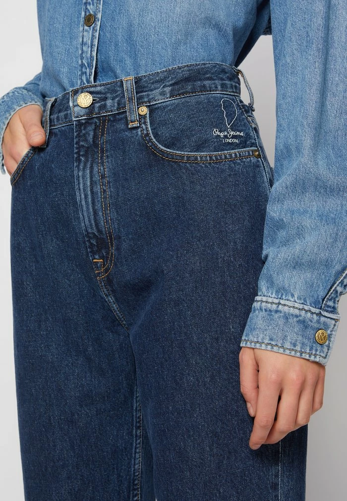 Pepe Jeans CELYN FROM US - Jean Droit - Deep Ocean Blue Vintage Wash 7 Pepe Jeans CELYN FROM US - Jean Droit - Deep Ocean Blue Vintage Wash – Image 7
