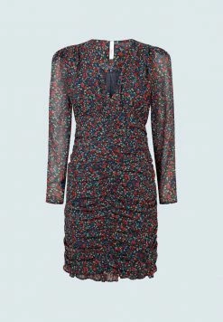 Pepe Jeans CARMEN - Robe Fourreau - Multi -Pepe Jeans Soldes Magasin 6801d437e4a34c7bbb661ad7c7839d73