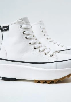 Pepe Jeans WOKING - Baskets Montantes - Blanco -Pepe Jeans Soldes Magasin 69d4b7f079c34bae8ebadbf7b8b086b4
