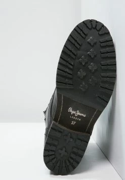 Pepe Jeans MELTING - Bottines à Lacets - Black -Pepe Jeans Soldes Magasin 6a2e6c6e7b584ad38eb0f66ca1165238