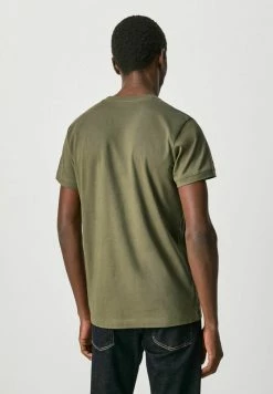 Pepe Jeans CHARING N - T-shirt Imprimé - Dark Green -Pepe Jeans Soldes Magasin 6a8cf75b02eb48a893f0124a5b3562ed