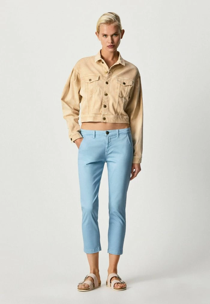 Pepe Jeans MAURA - Chino - Blue 2 Pepe Jeans MAURA - Chino - Blue – Image 2