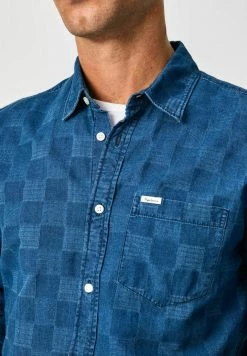 Pepe Jeans FREDDY - Chemise - Blue -Pepe Jeans Soldes Magasin 6d5b90799f4547668d20c7ae6a2e5a24