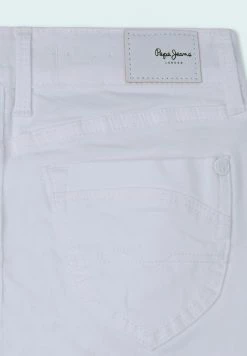 Pepe Jeans FOXTAIL - Short En Jean - White Denim -Pepe Jeans Soldes Magasin 6e8b4419e13f409699dbd0a2b2017cd7