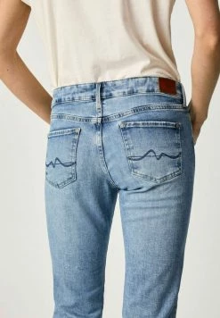 Pepe Jeans JOLIE - Jean Slim - Denim -Pepe Jeans Soldes Magasin 6ec57b6bb27c49118202c3761705443b