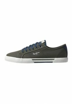 Pepe Jeans BRADY BASIC - Baskets Basses - Verde Caqui