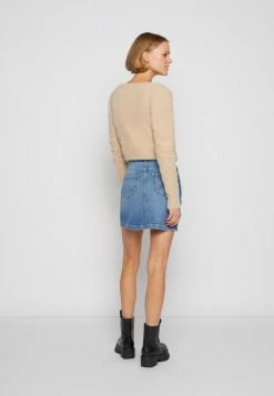 Pepe Jeans TWIGGY - Minijupe - Ocean Blue Vintage Wash -Pepe Jeans Soldes Magasin 6ffdee467f414890bf3edb1c43b2837e