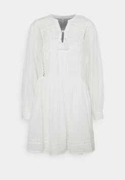 Pepe Jeans AVA - Robe De Jour - Off White -Pepe Jeans Soldes Magasin 71f9d4d322f44350af57bfbc433b8103