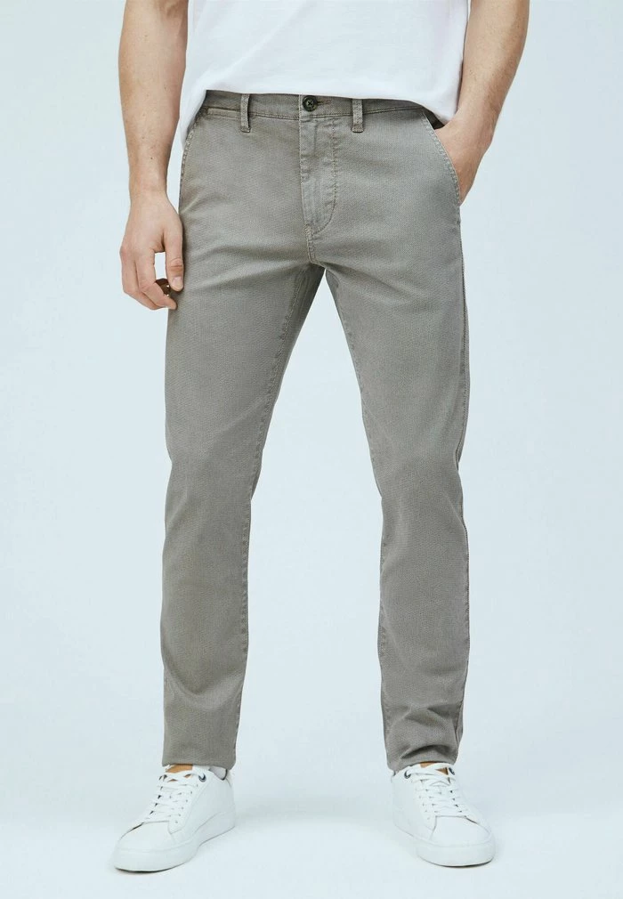 Pepe Jeans CHARLY - Pantalon Classique - Mottled Beige 1 Pepe Jeans CHARLY - Pantalon Classique - Mottled Beige
