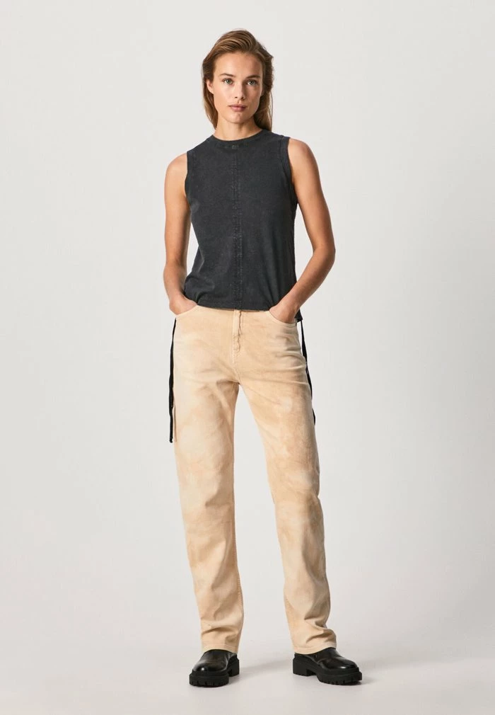 Pepe Jeans BILLIE - Débardeur - Washed Black 2 Pepe Jeans BILLIE - Débardeur - Washed Black – Image 2