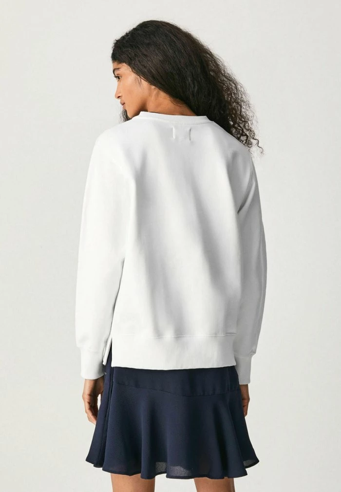 Pepe Jeans CALISTA CREW - Sweatshirt - White 3 Pepe Jeans CALISTA CREW - Sweatshirt - White – Image 3