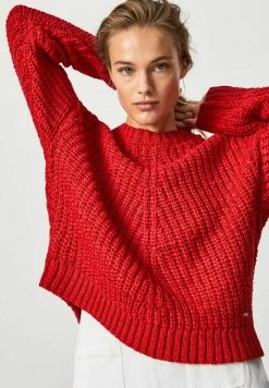 Pepe Jeans PENELOPE - Pullover - Royal Rot -Pepe Jeans Soldes Magasin 733e9ec805a34312a22daa2105972e3d