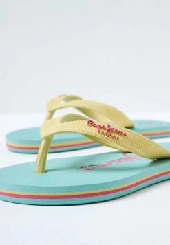 Pepe Jeans BAY BRAND - Tongs - Citron 9 Pepe Jeans BAY BRAND - Tongs - Citron -Pepe Jeans Soldes Magasin 75435bd1ec884a29b08ab6c1f47d3a4e