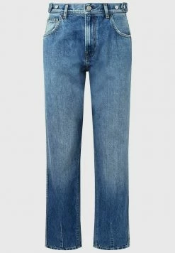 Pepe Jeans AVERY - Jean Droit - Blue Denim -Pepe Jeans Soldes Magasin 7574672e9d1a496ead8b72c99f7957c1