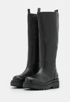 Pepe Jeans ENFIELD LONG - Bottes à Plateau - Black -Pepe Jeans Soldes Magasin 76c404aae9734b74aee77f946c3a1207