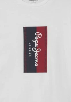 Pepe Jeans ANTON - T-shirt à Manches Longues - White -Pepe Jeans Soldes Magasin 77d51bd3455943ecb01350f210e87c46