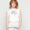Pepe Jeans AVIS - T-shirt Imprimé - White