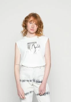 Pepe Jeans AVIS - T-shirt Imprimé - White