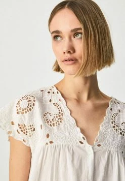 Pepe Jeans NARA - Blouse - Off White -Pepe Jeans Soldes Magasin 7805f8492d6a431c852055f8b50cd941
