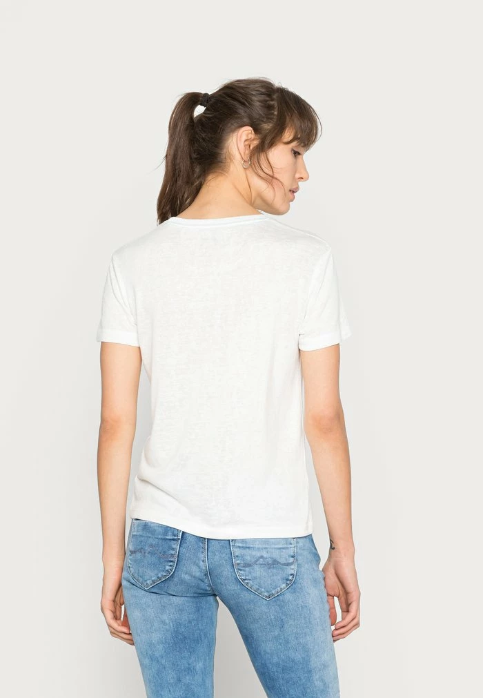 Pepe Jeans CAITLIN - T-shirt Imprimé - White 3 Pepe Jeans CAITLIN - T-shirt Imprimé - White – Image 3
