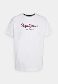 Pepe Jeans EGGO - T-shirt Imprimé - White -Pepe Jeans Soldes Magasin 7861629a9804473f94533961e570d1bb