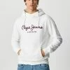 Pepe Jeans GEORGE - Sweat à Capuche - White