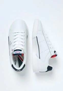 Pepe Jeans LAMBERT CLASSIC - Baskets Basses - Blanco -Pepe Jeans Soldes Magasin 7c9741d0c0044893a10cd39ecd527811