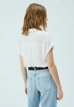 Pepe Jeans MINA - Chemisier - Blanco Off -Pepe Jeans Soldes Magasin 7dc50e3c1150466f8e4666d90d21f6bd