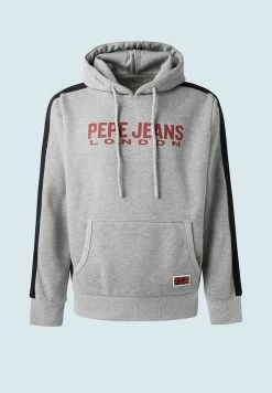 Pepe Jeans ANDRE - Sweat à Capuche - Gris Marl -Pepe Jeans Soldes Magasin 7e4f90aa0d144204a8885ac754d84380