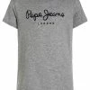 Pepe Jeans ART - T-shirt Imprimé - Grey Marl