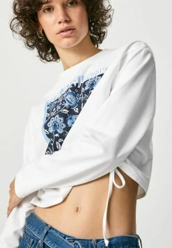 Pepe Jeans ANDREAS - Sweatshirt - Blanco -Pepe Jeans Soldes Magasin 7ea902affabf437cbb729984ba00262f