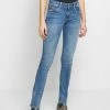 Pepe Jeans KATHA - Jean Slim - Blue Denim