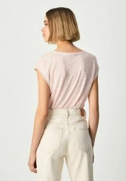 Pepe Jeans CLEMENTINE - T-shirt Basique - Light Pink 6 Pepe Jeans CLEMENTINE - T-shirt Basique - Light Pink -Pepe Jeans Soldes Magasin 80f2a342c6d3426cb05f58253d7453ea