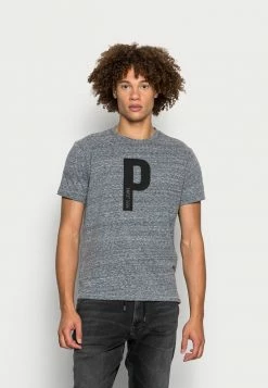 Pepe Jeans AGOSTINO - T-shirt Imprimé - Black