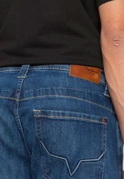 Pepe Jeans KINGSTON ZIP - Jean Droit - Denim -Pepe Jeans Soldes Magasin 814707e7070d4457accdb984d4057085