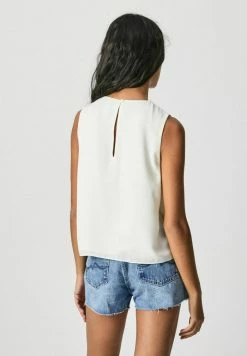 Pepe Jeans IMMA - Débardeur - Offwhite -Pepe Jeans Soldes Magasin 816e2efb632b458cb4930cc6df682ba3