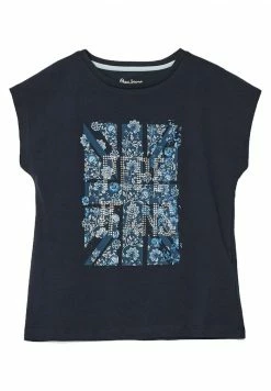 Pepe Jeans KEISHA - T-shirt Imprimé - Dark Blue