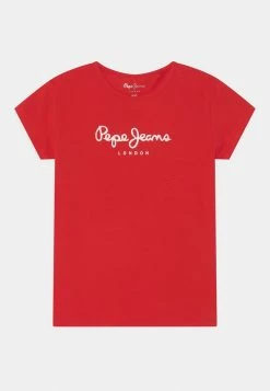 Pepe Jeans HANA GLITTER - T-shirt Imprimé - Red