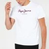 Pepe Jeans EGGO - T-shirt Imprimé - 800white