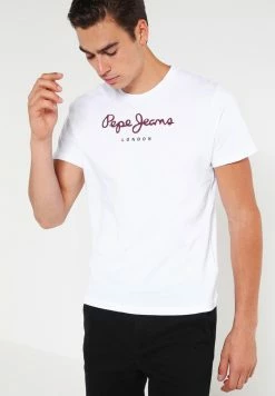 Pepe Jeans EGGO - T-shirt Imprimé - 800white