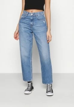 Pepe Jeans DOVER - Jean Boyfriend - Blue Denim