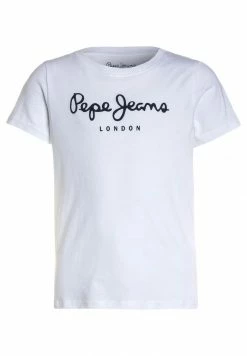 Pepe Jeans ART - T-shirt Imprimé - White