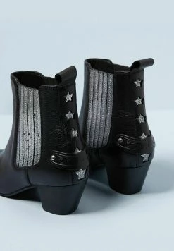 Pepe Jeans CANNON STAR - Santiags - Black -Pepe Jeans Soldes Magasin 86c008d759d24349a882052e2ba3f3d8