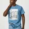 Pepe Jeans ALDUS - T-shirt Imprimé - Indigo Blau