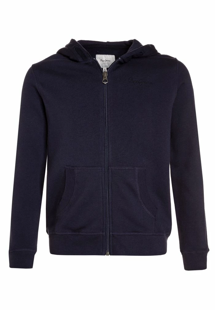 Pepe Jeans ZIP THRU BOYS - Sweat à Capuche Zippé - Navy 1 Pepe Jeans ZIP THRU BOYS - Sweat à Capuche Zippé - Navy
