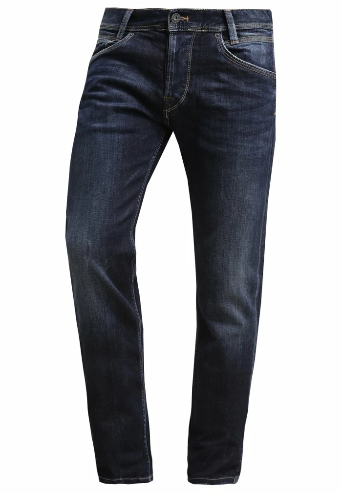 Pepe Jeans SPIKE WISER WASH - Jean Droit - Dark-blue Denim 6 Pepe Jeans SPIKE WISER WASH - Jean Droit - Dark-blue Denim – Image 6