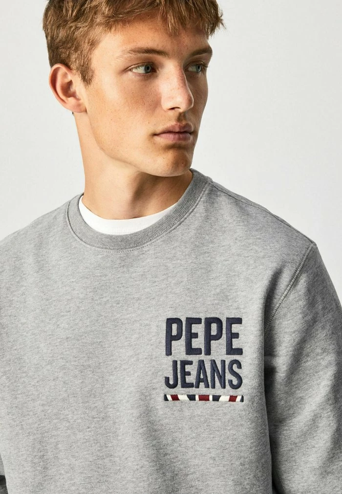 Pepe Jeans EDISON - Sweatshirt - Gris Marl 4 Pepe Jeans EDISON - Sweatshirt - Gris Marl – Image 4